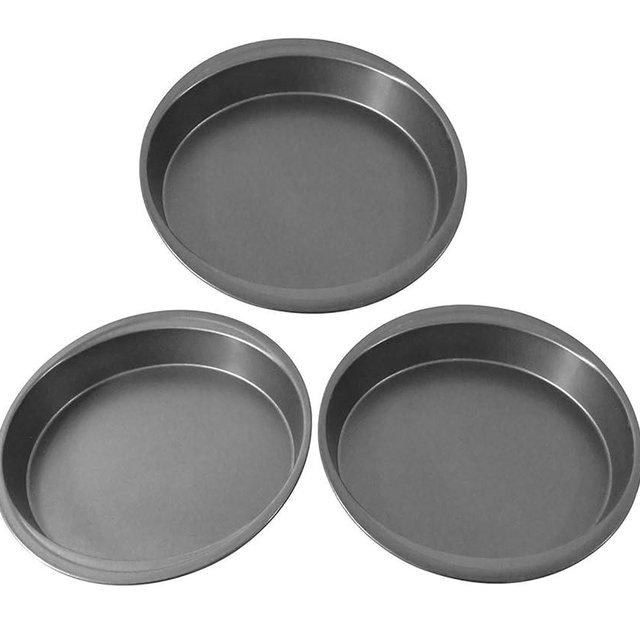 Mainstays 9 Inch Round Cake Pan, 3 Pack