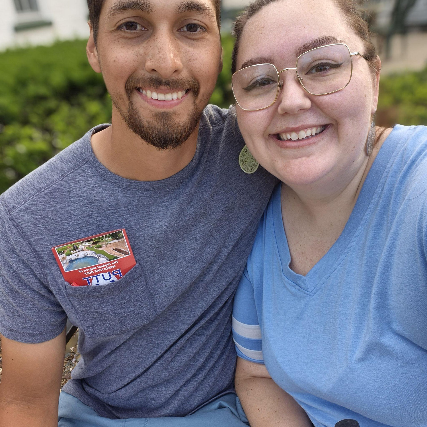 Mini golf date night!