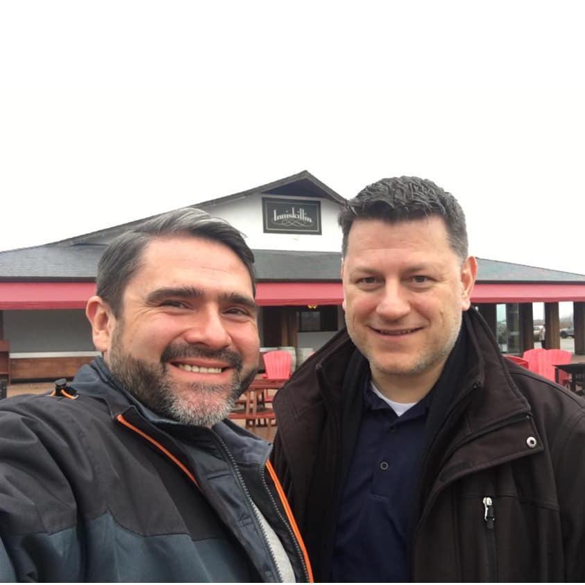 While we didn't take the plunge, we enjoyed a winery near Niagra Falls!