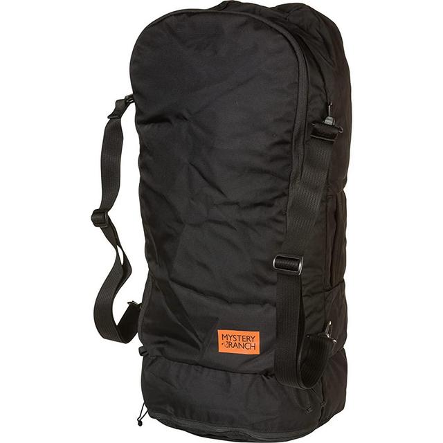 MYSTERY RANCH Mission Stuffel 60L Travel Pack - Convertible Duffle for Easy Traveling Use, Black