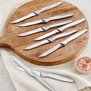 International 8-Piece Stainless Steel Steak Knife Set