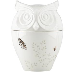 Lenox Butterfly Meadow Owl Cookie Jar