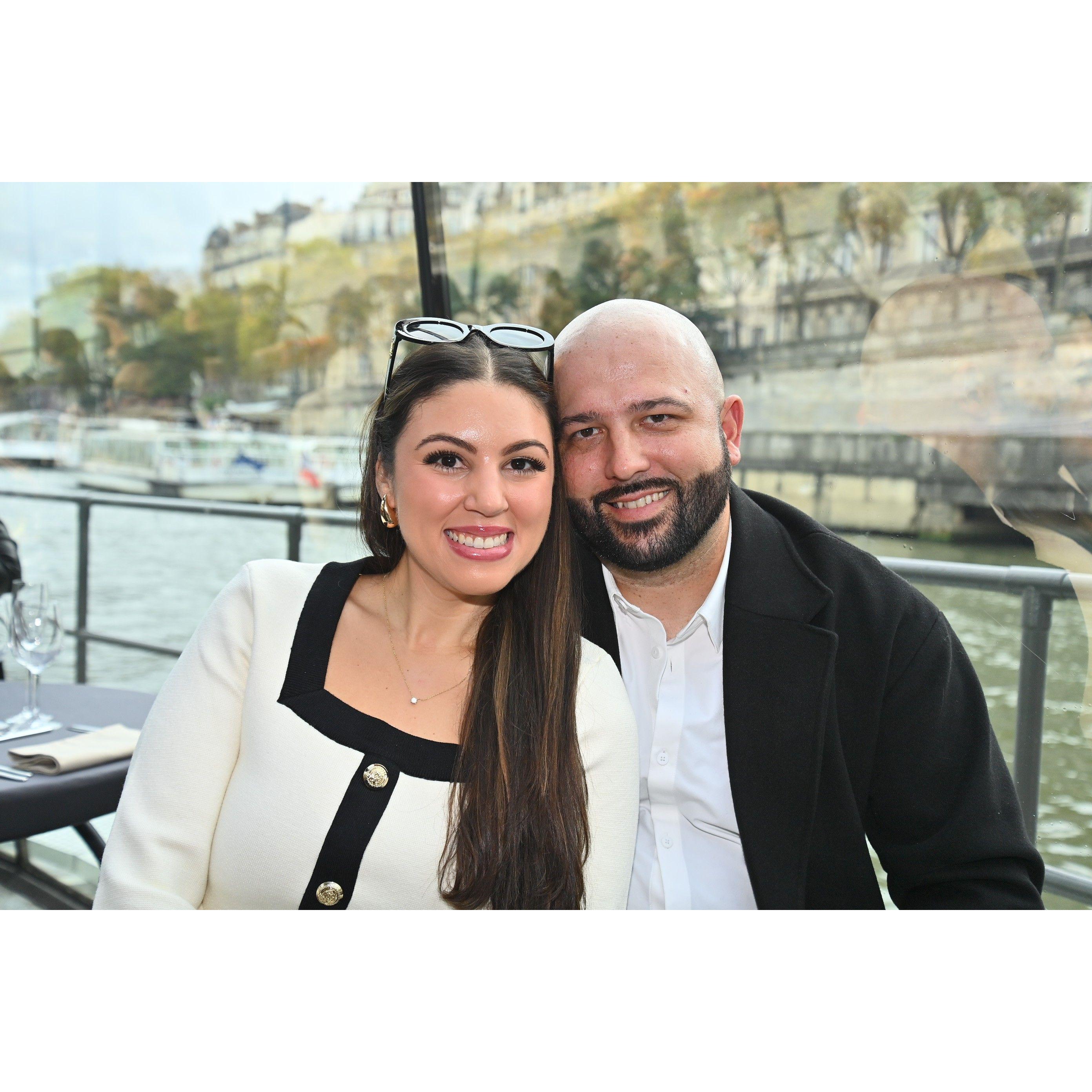 Last photo as boyfriend and girlfriend in Paris on my birthday, November 2023.