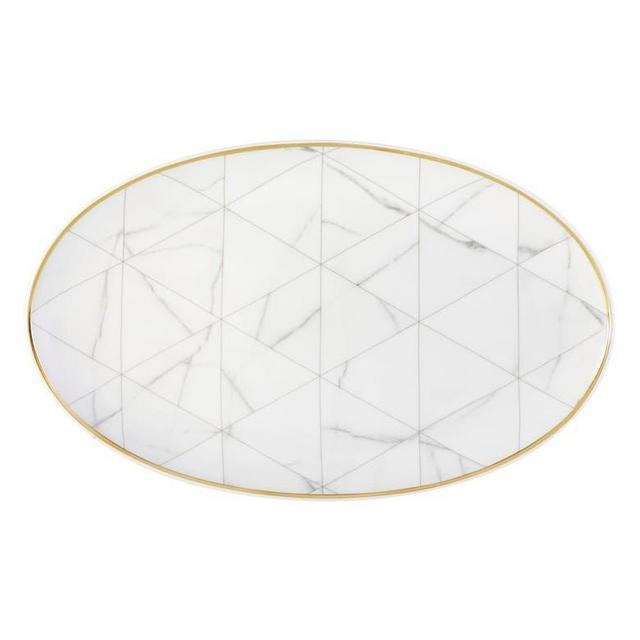 Vista Alegre Carrara Large Oval Platter
