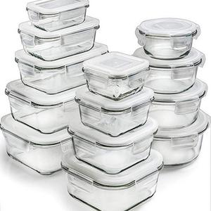 [13-Pack] Glass Storage Containers with Lids
