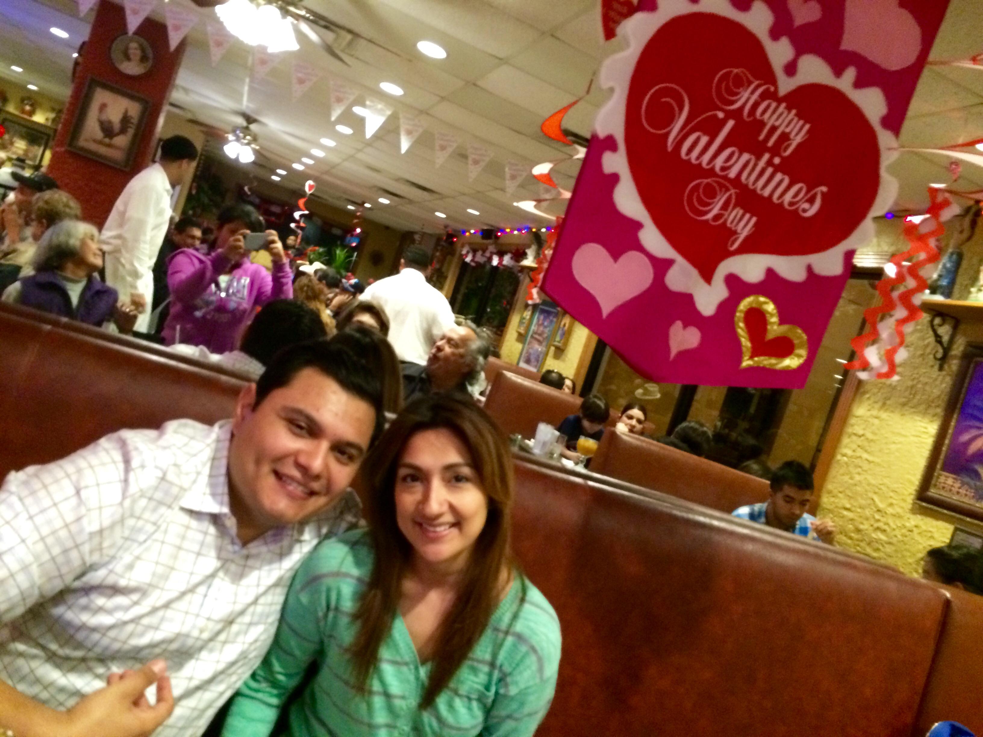 Valentine's Day dinner with the fam at Panchito's