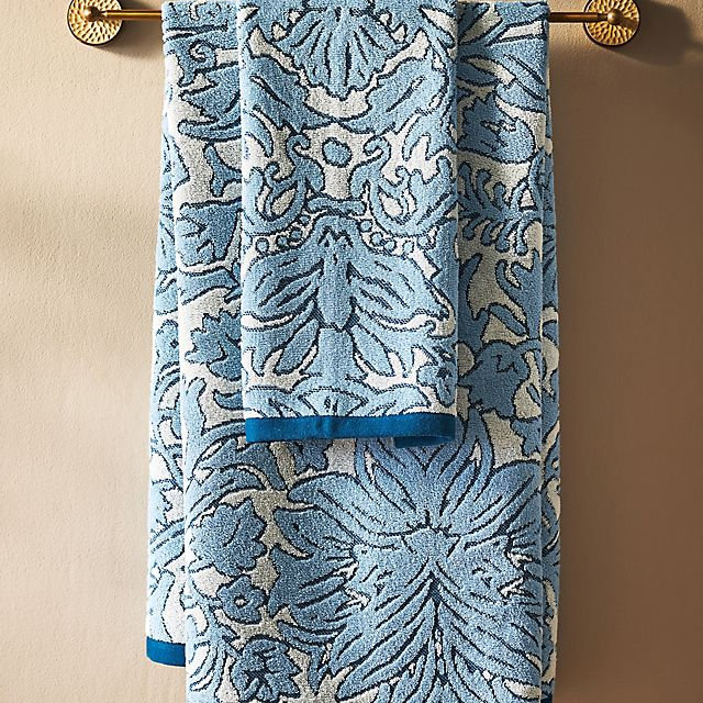Devon Floral Cotton Towel Collection