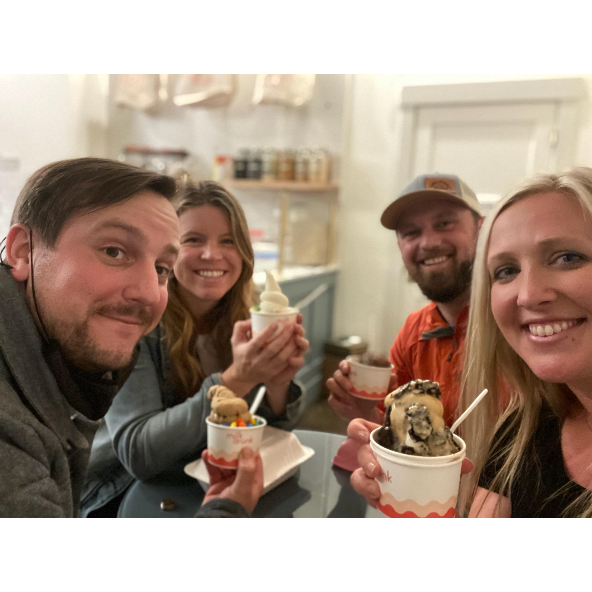 Double datin!