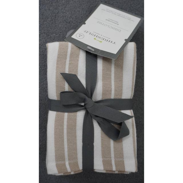 4pk Antimicrobial Dishcloths Brown - Threshold™