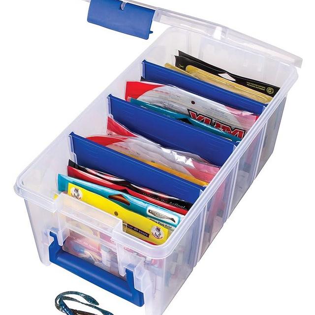 Flambeau Outdoors 4510 Super Half Satchel Soft Bait Organizer 15x8x6.25-Inch