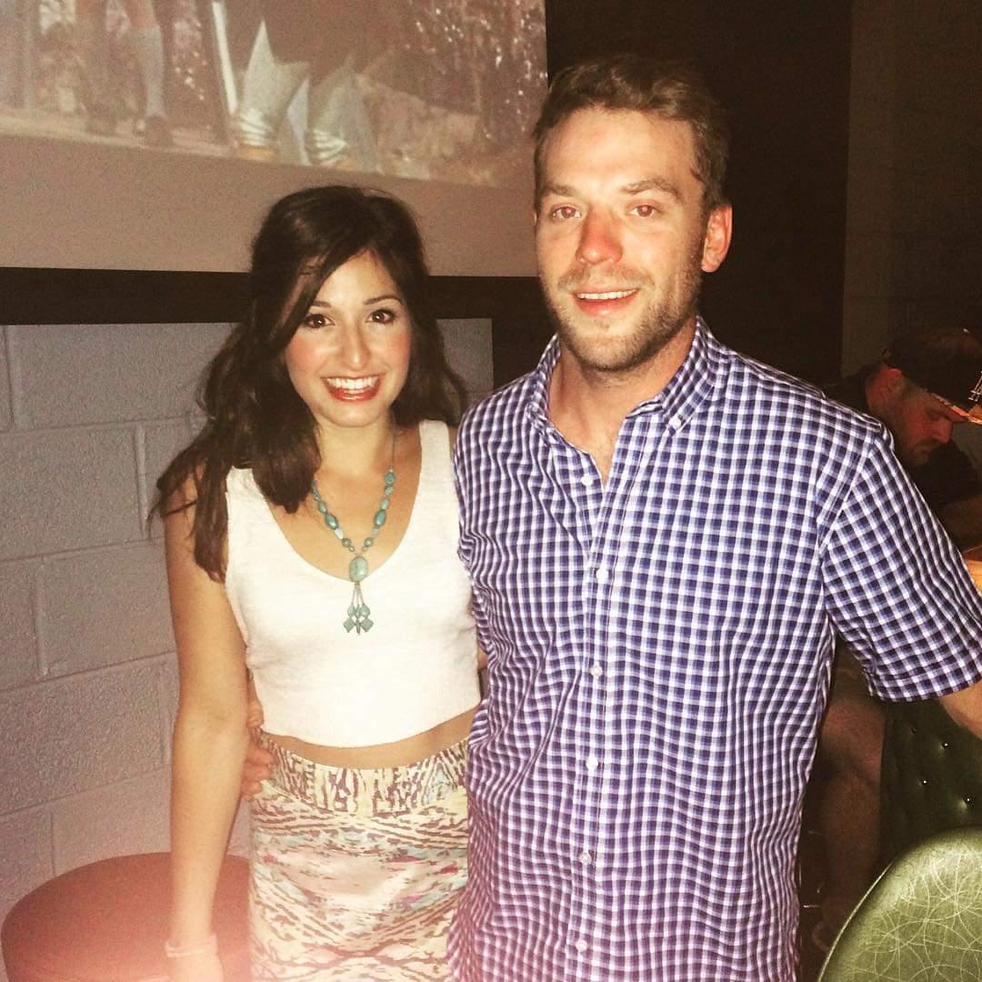 Birthday dinner during our first year of moving to Denver!
