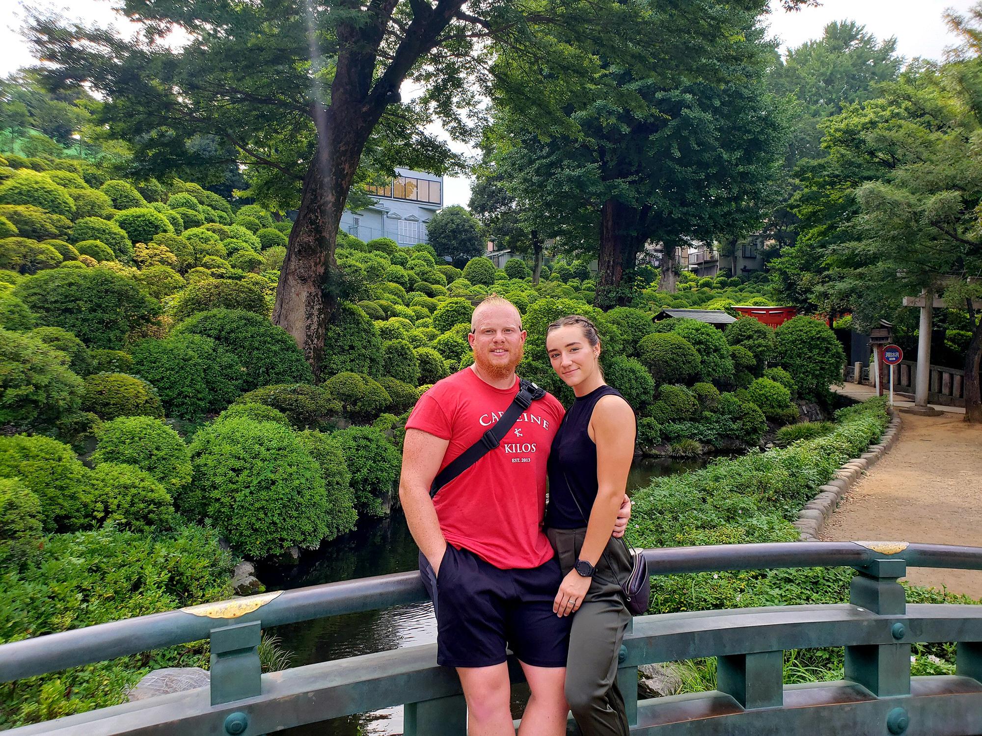 Our first overseas vacation together in Japan