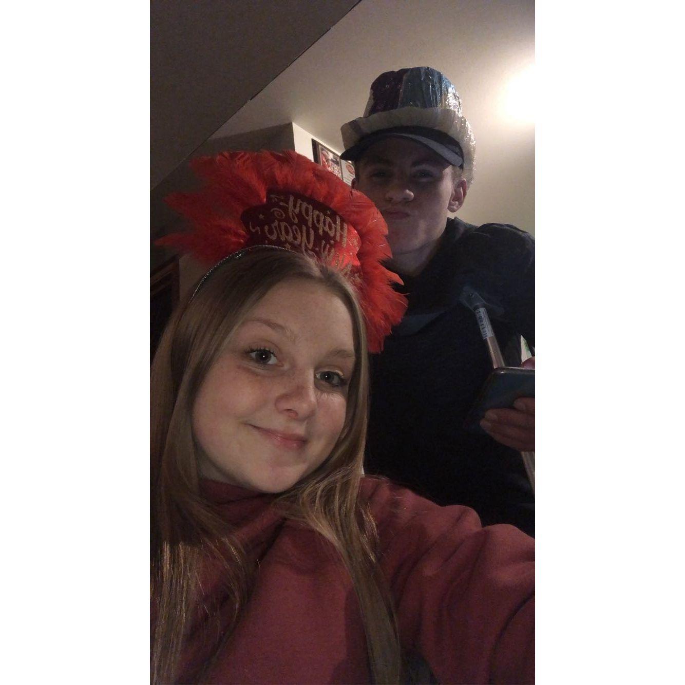 first new years celebrated together