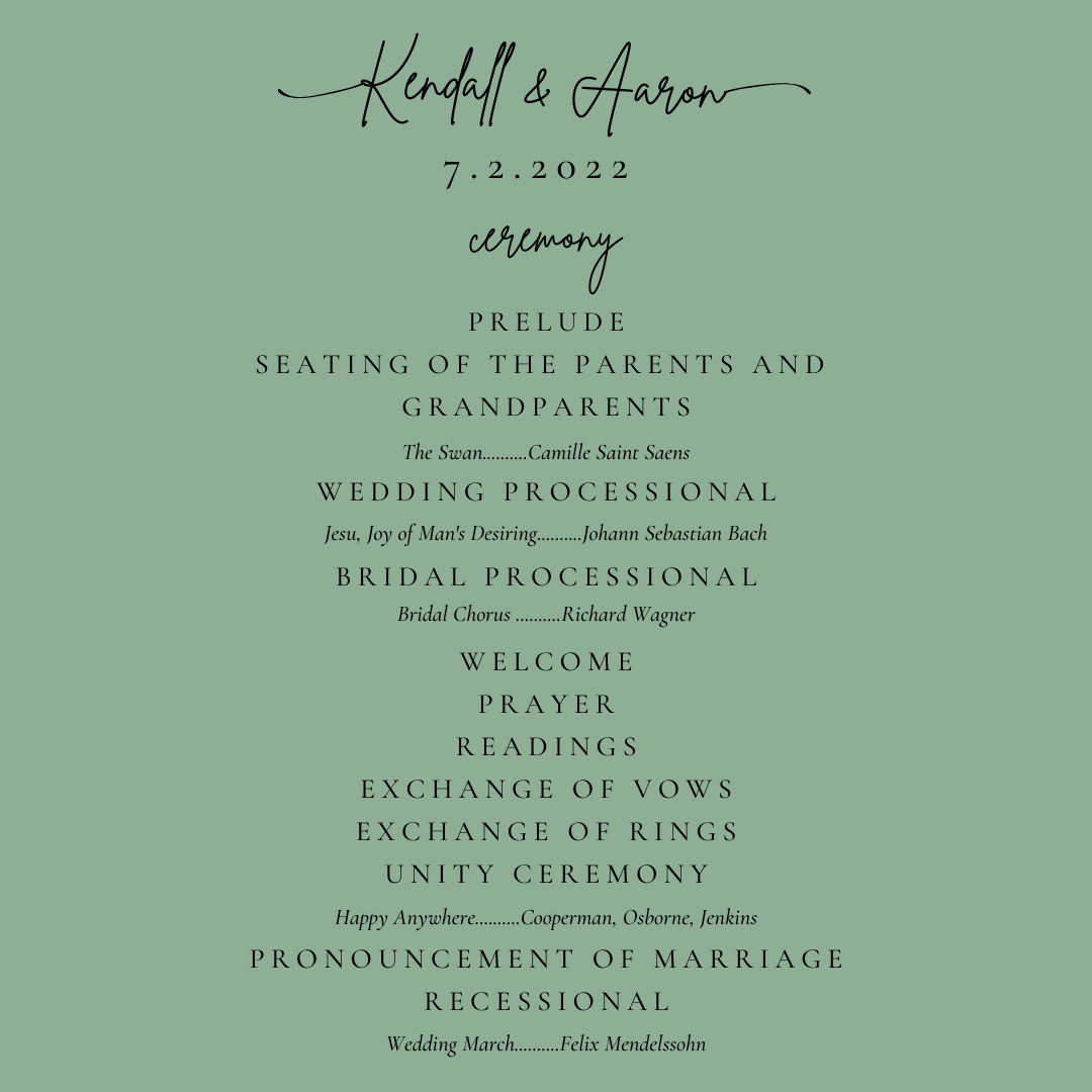 Wedding Ceremony