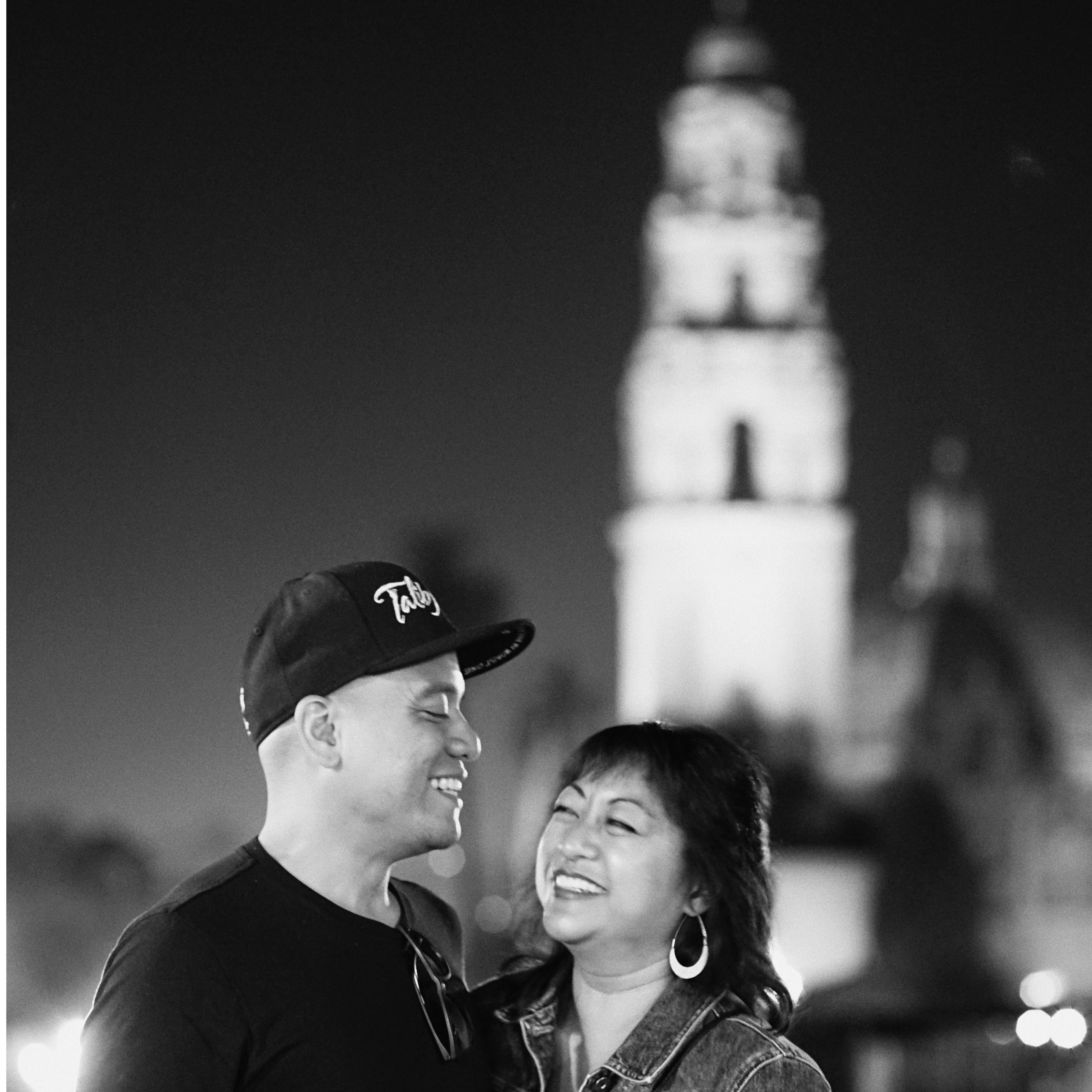 Where he proposed.