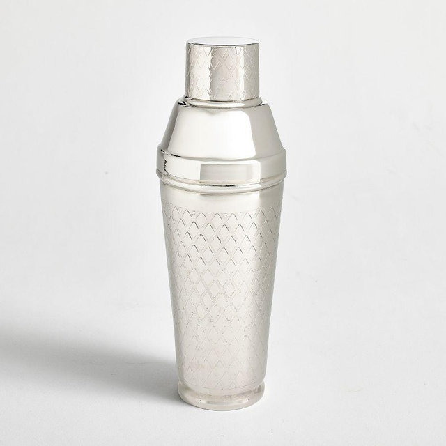 Monique Lhuillier Trelliage Cocktail Shaker - Silver