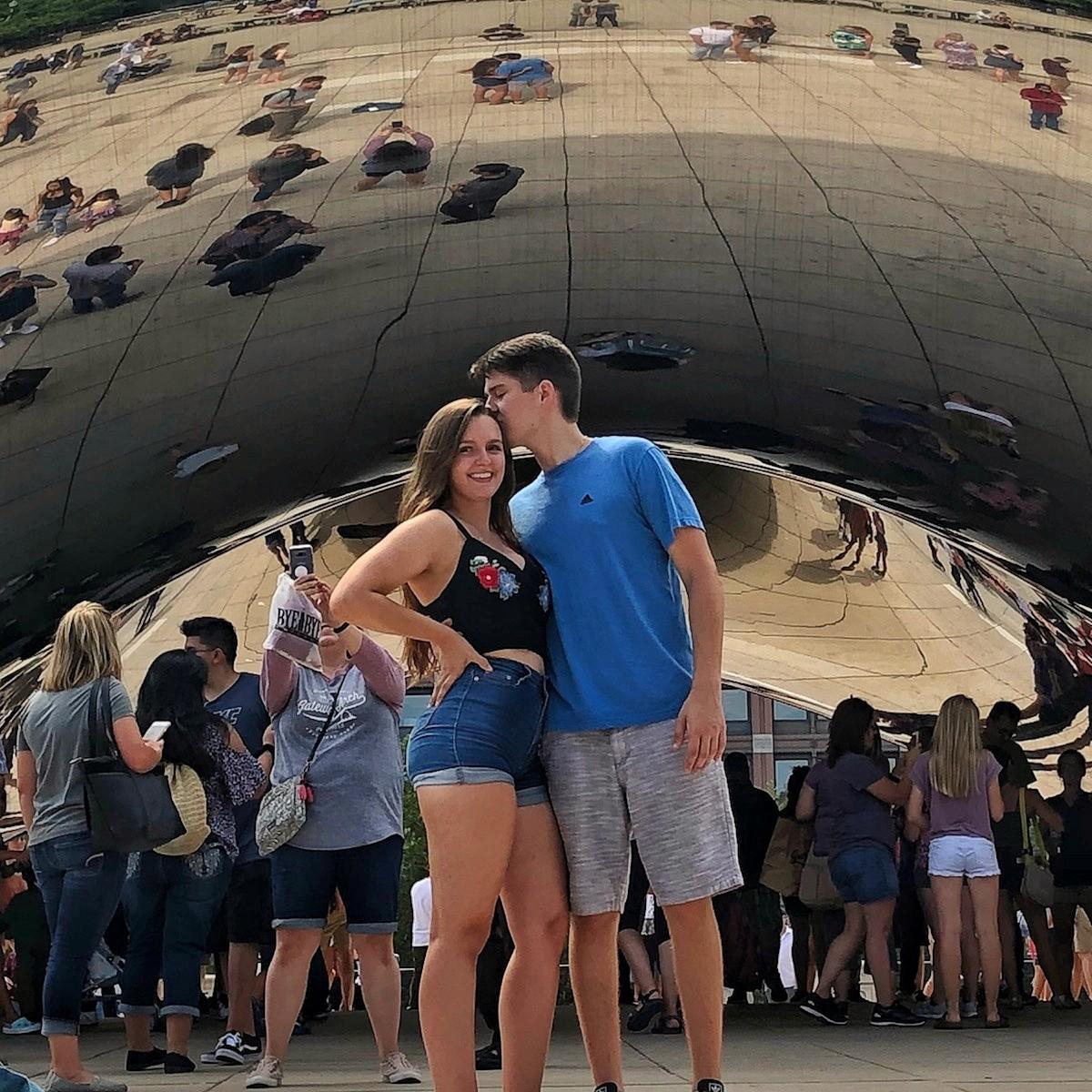Visiting the Bean in Chicago, 2017