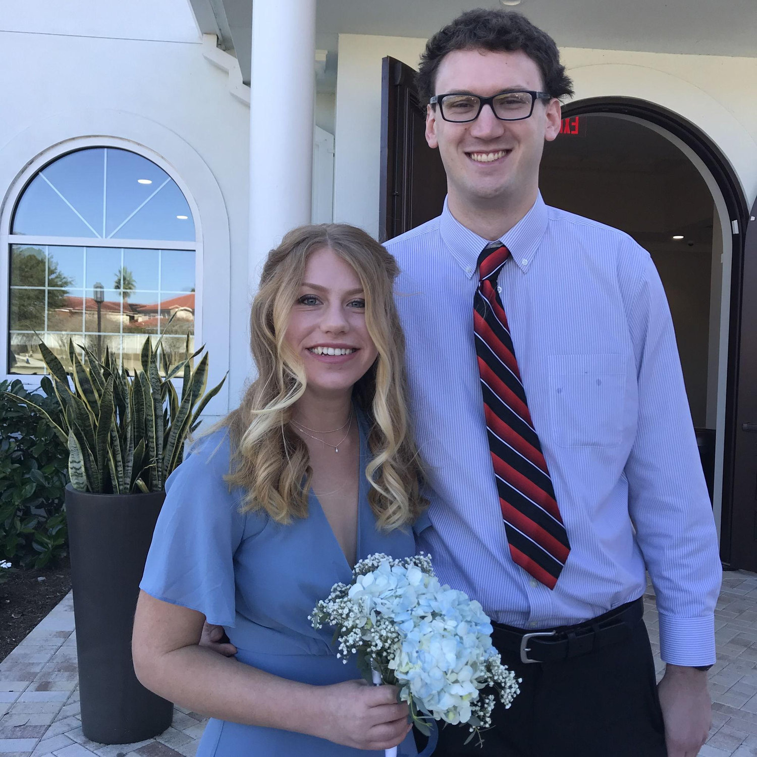 Henley as a bridesmaid