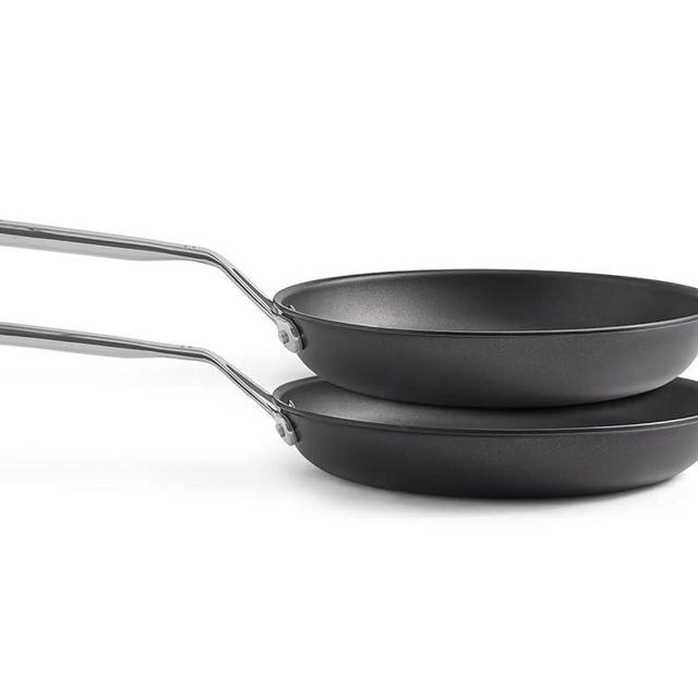 Misen Nonstick Frying Pan Set - 10 and12 Inch Skillets for Cooking Eggs, Omelettes - Induction Ready, Dishwasher Safe, Non Stick Fry Pans - Saute Pans Nonstick - Large, Medium Frying Pans