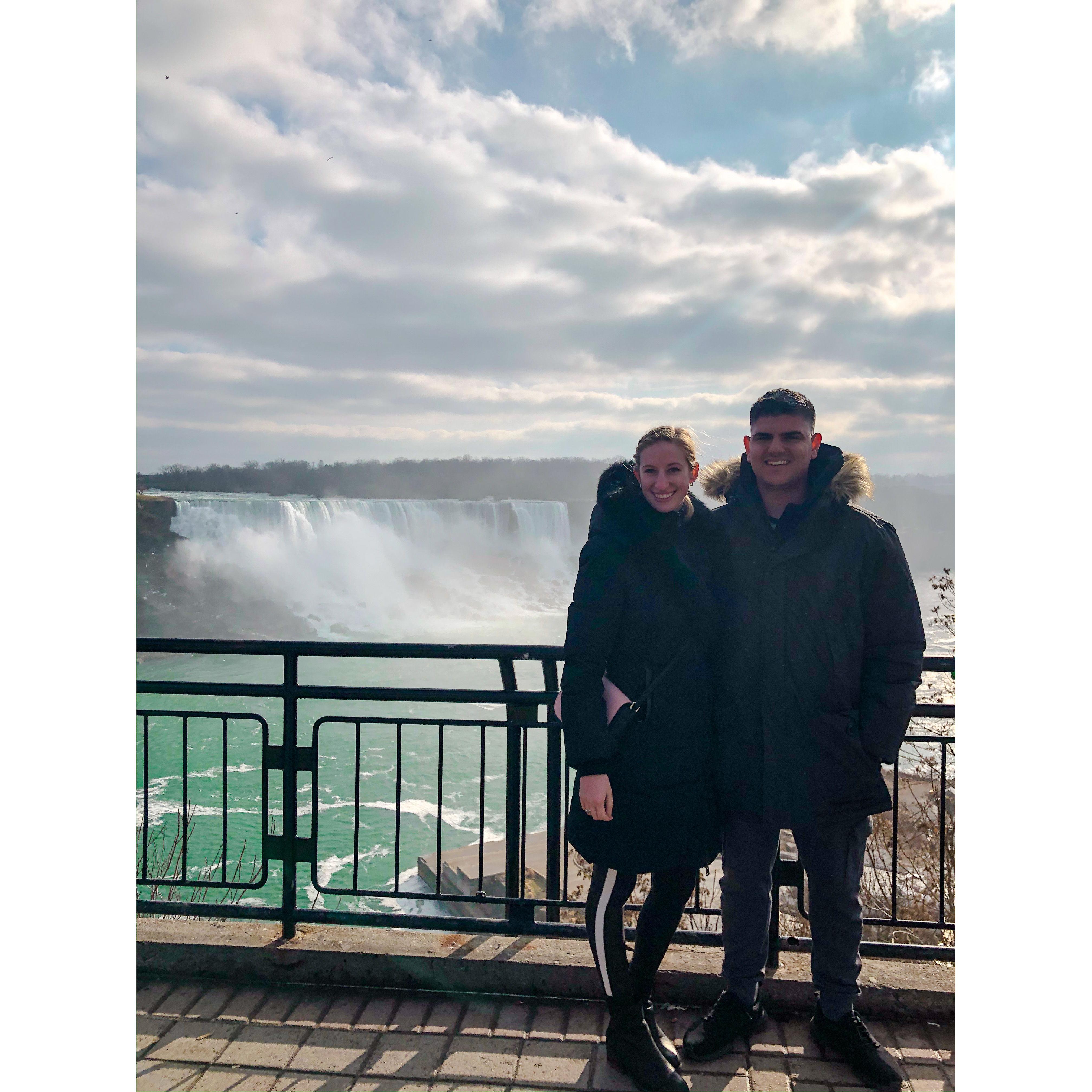 Jake's first trip to Niagara Falls!