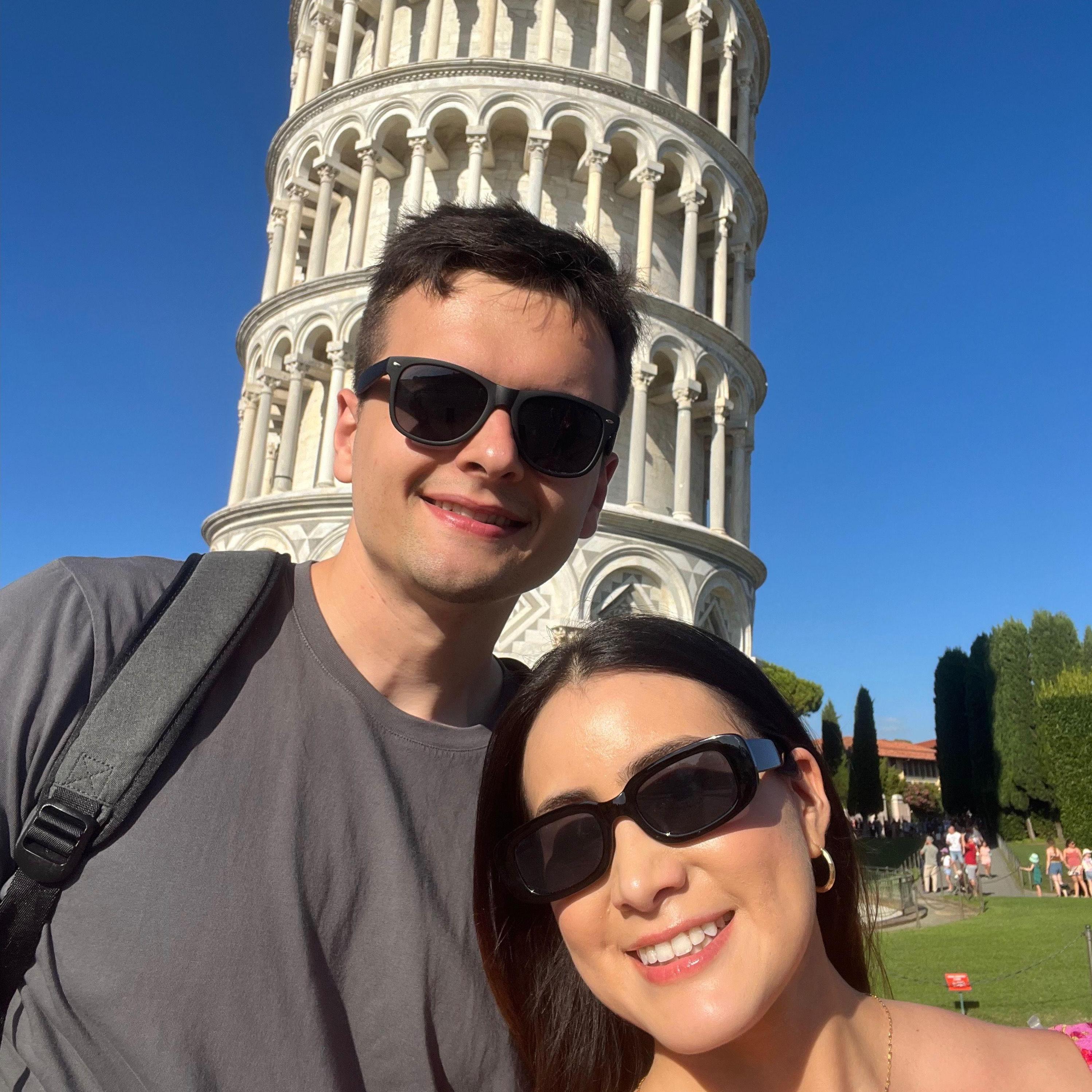 Leaning tower of Pisa