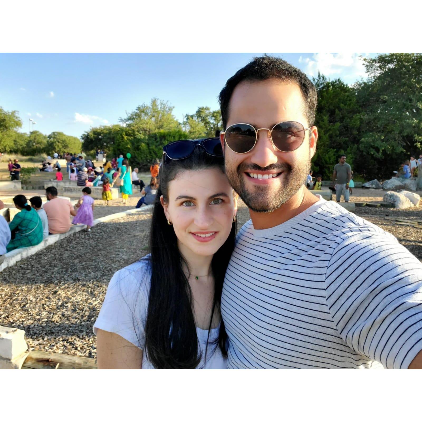 At an Indian Festival