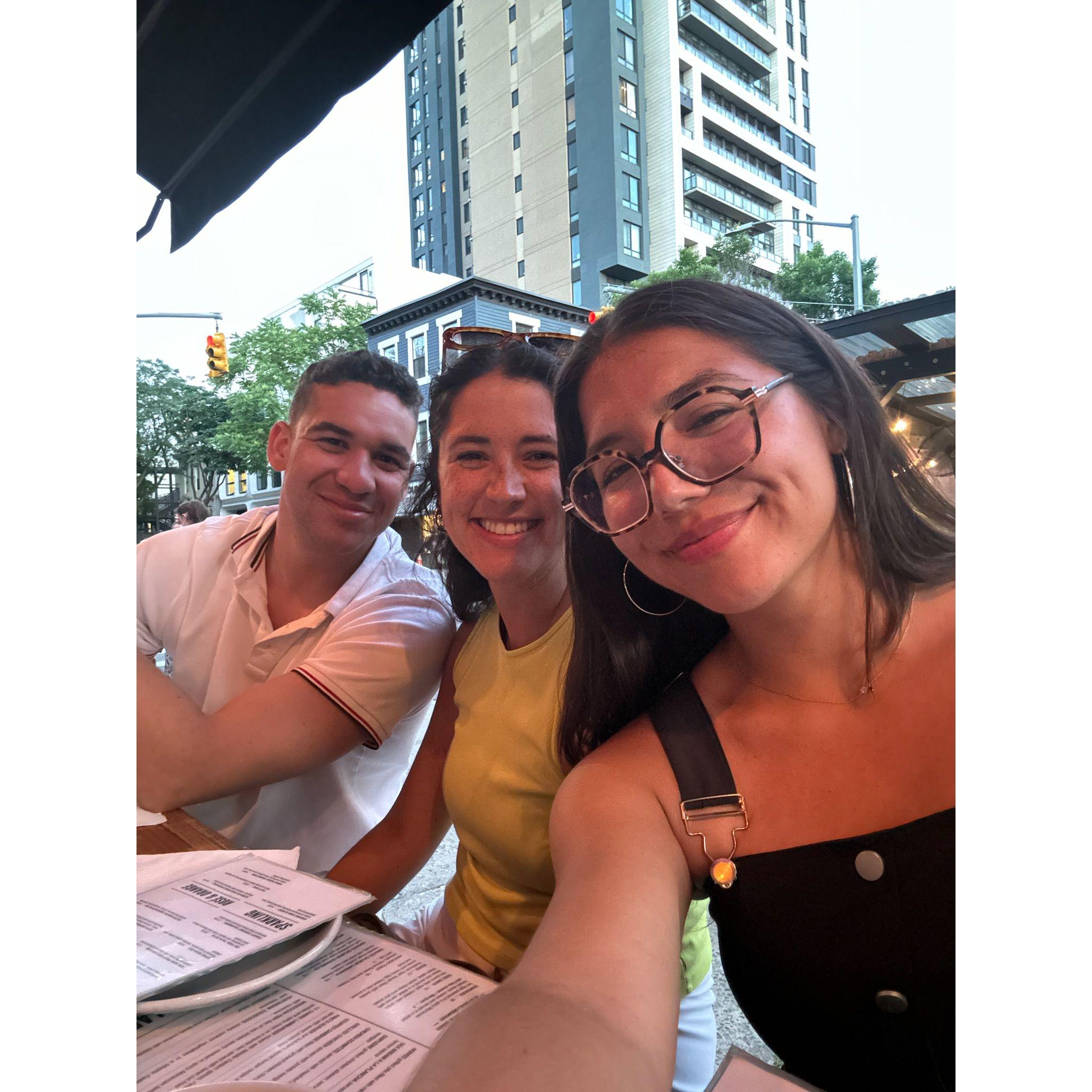 NYC Visit. Thank you Marisa for helping us log over 30k steps.