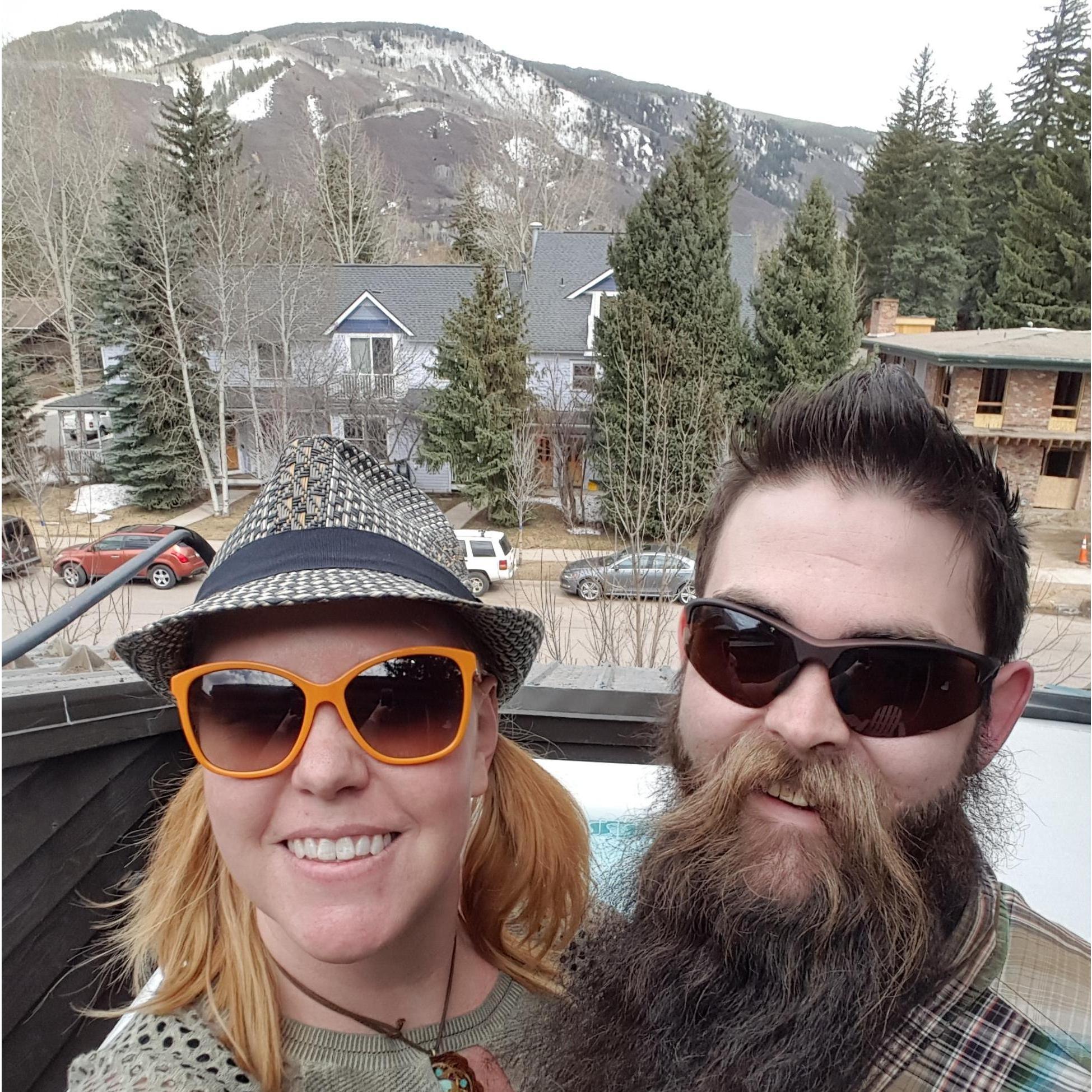 Hot tub room with a view in Aspen, CO 2016