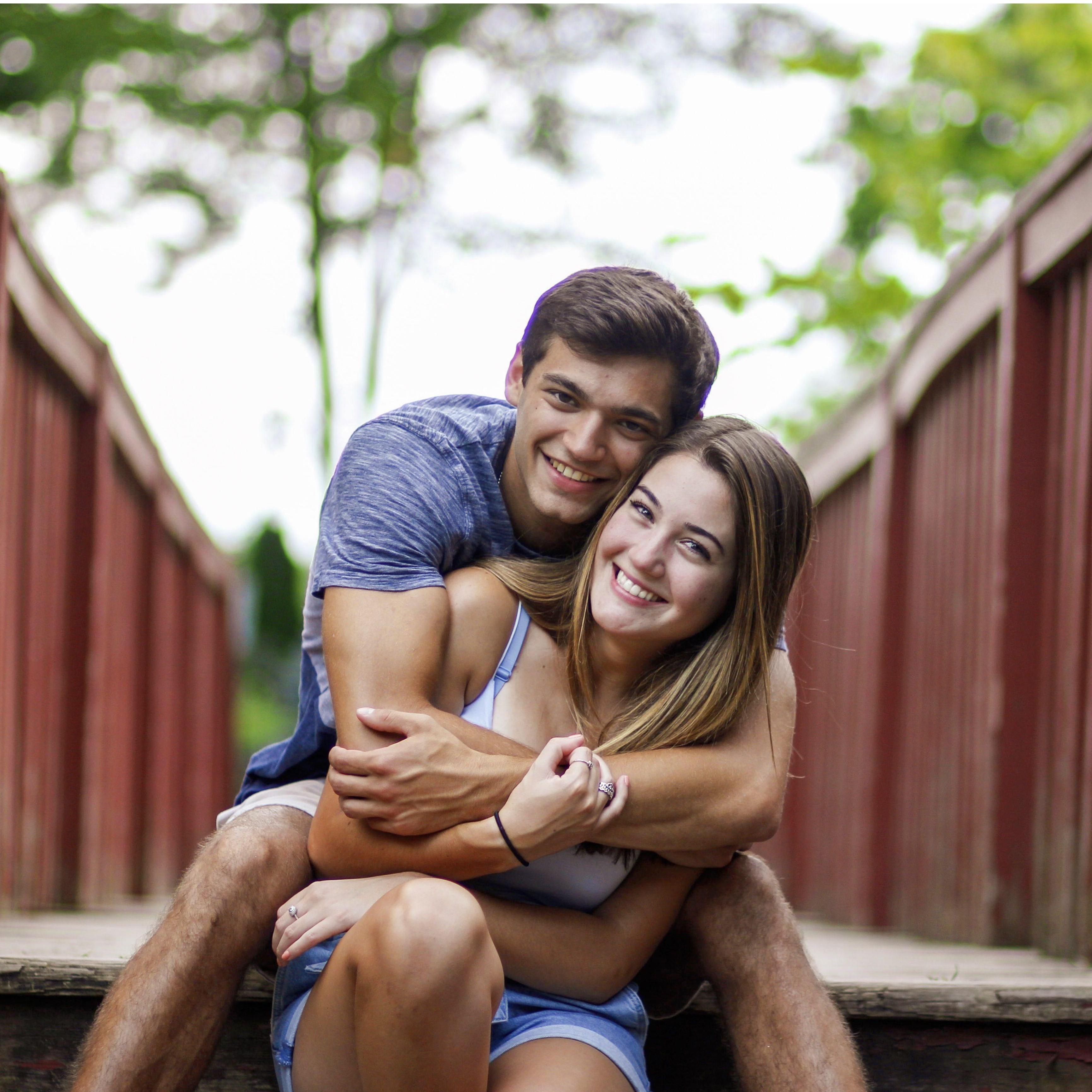 When we first started dating! ~6.21.19