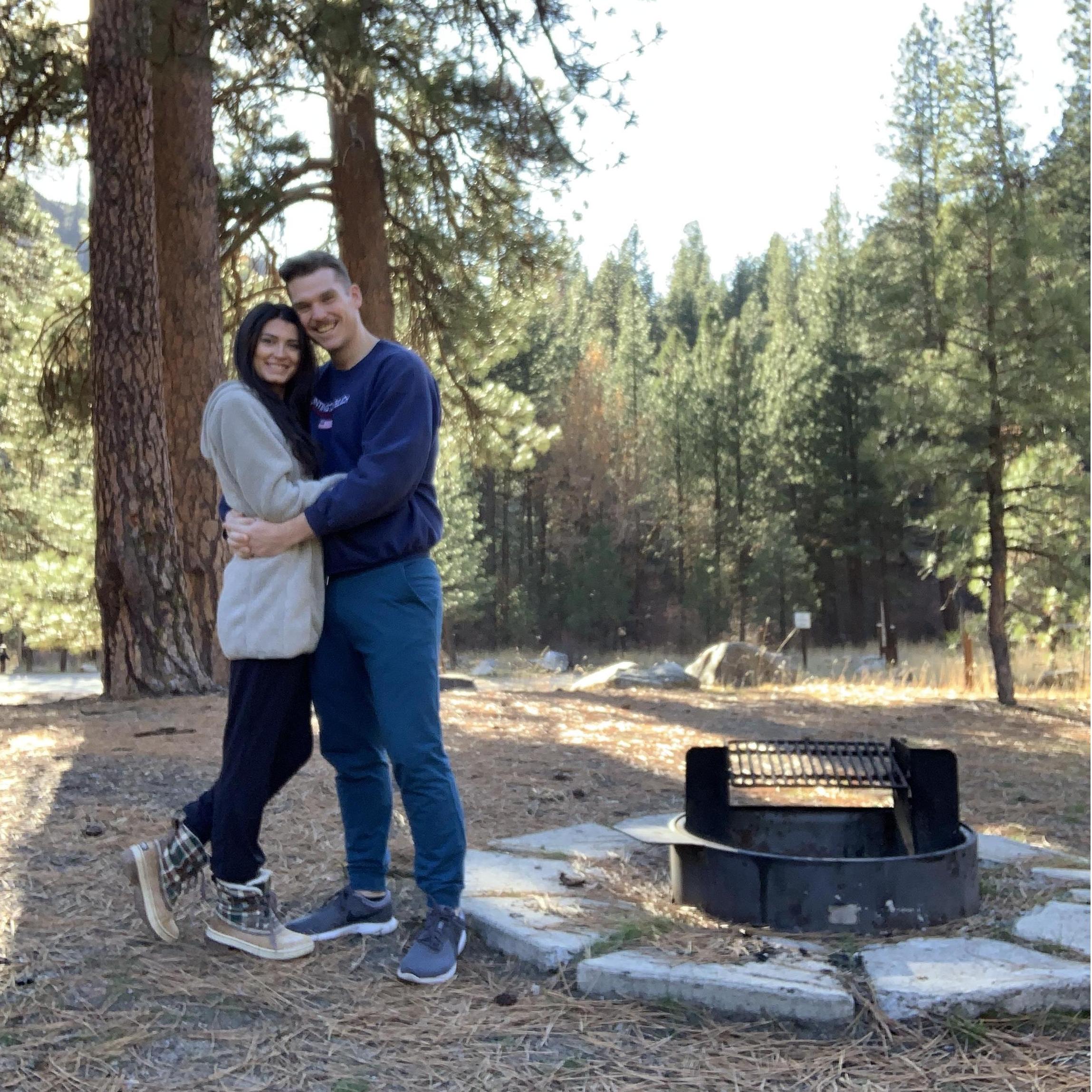 Spent a day in the mountains together.