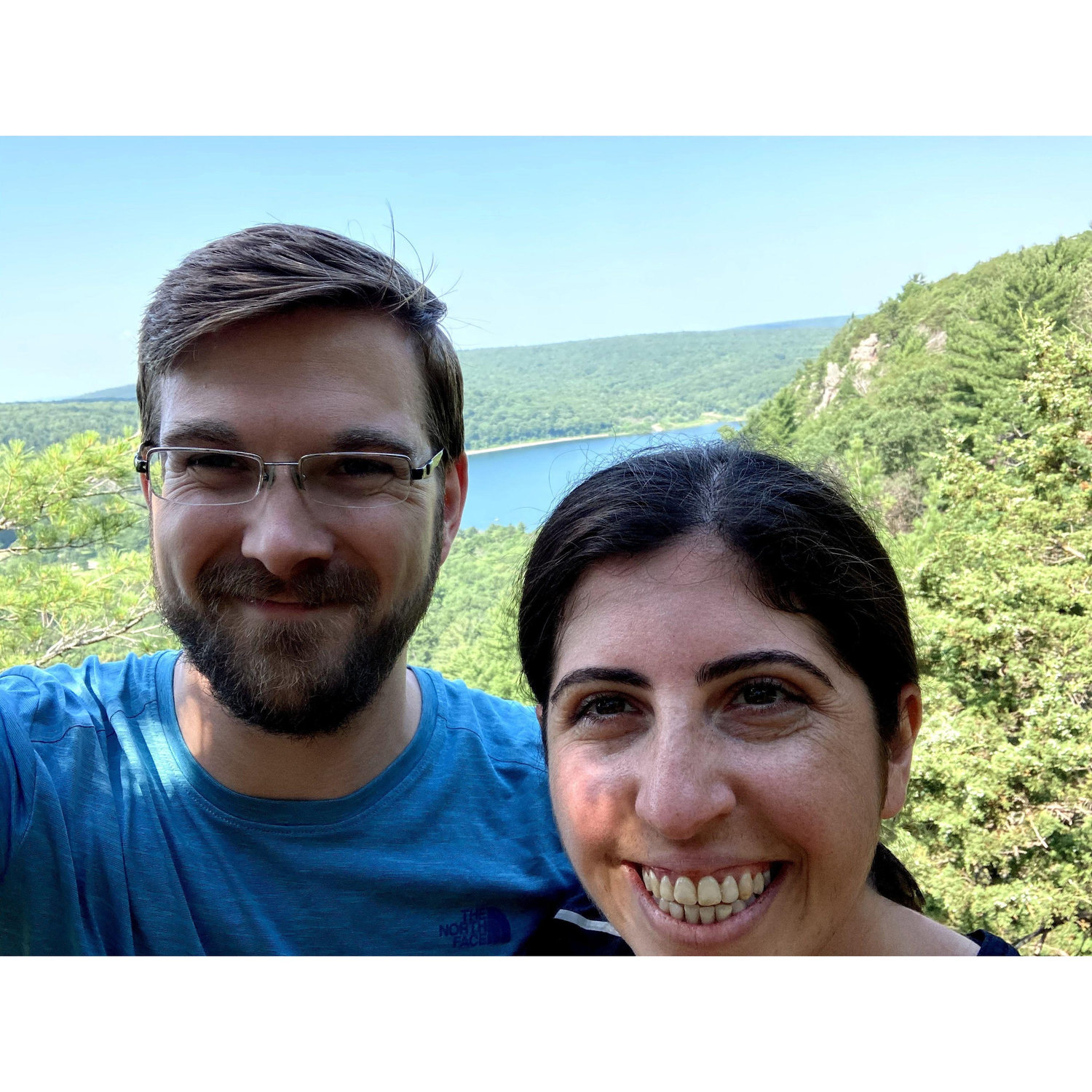 We took a day trip to Devil's Lake in Wisconsin. What a beautiful day and place!