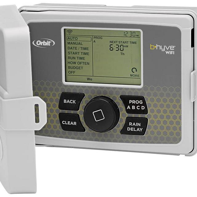 Orbit 57946 B-hyve Smart 6-Zone Indoor/Outdoor Sprinkler Controller, Compatible with Alexa, 6 Station