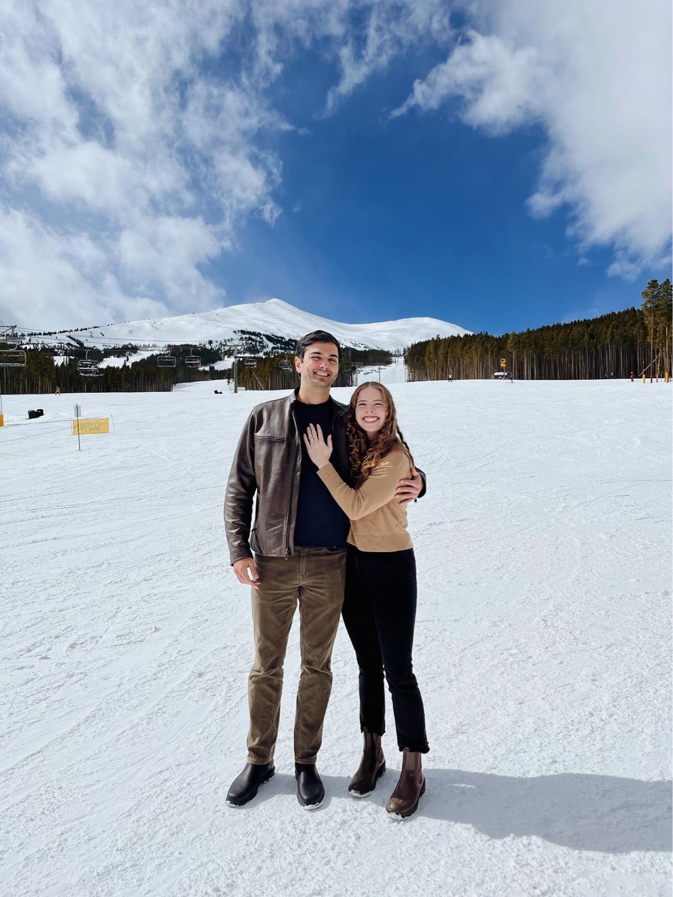 Nathan proposed in Breckenridge, Colorado!