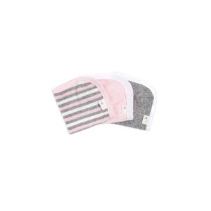 Set of 3 Multi Stripe Organic Washcloths