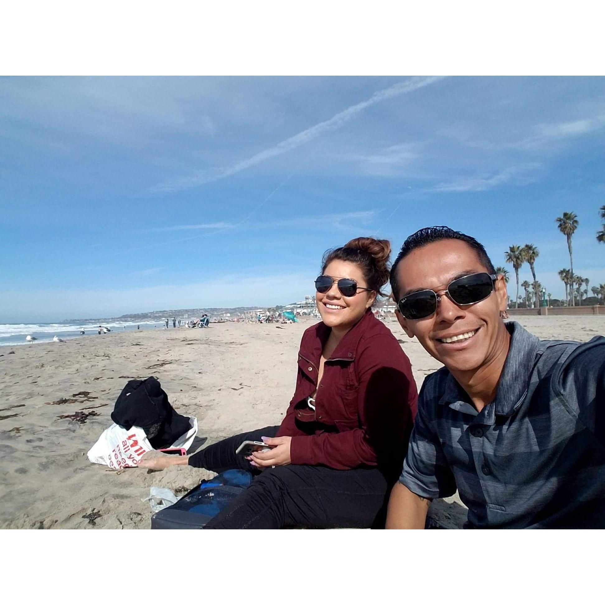 We love being by the water no matter where we go!