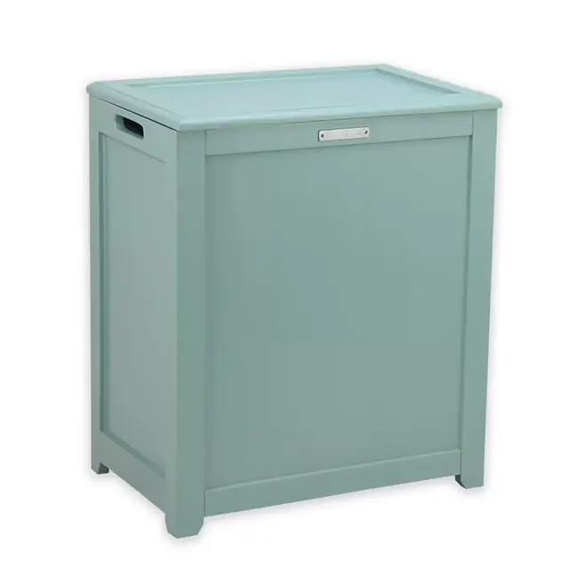 Oceanstar Storage Laundry Hamper in Turquoise