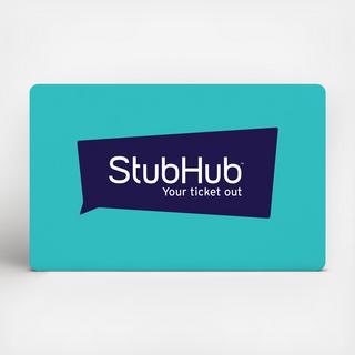 Stubhub $100 Gift Card