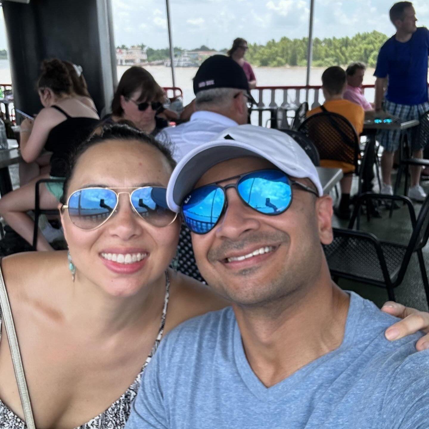 Trying to stay cool in NOLA!