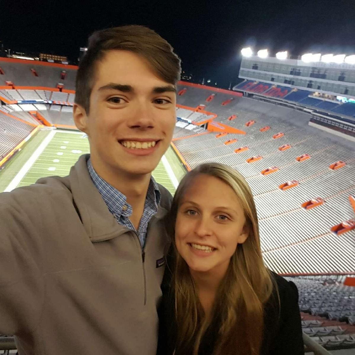 Probably one of our first pictures together!