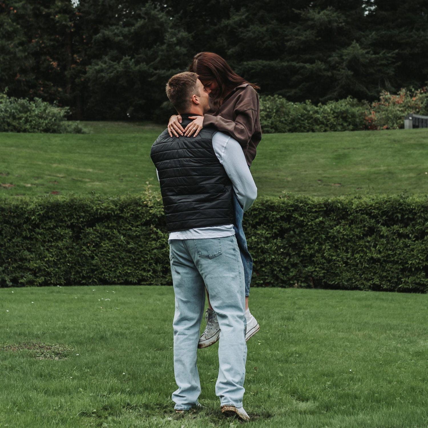 Moments after our proposal