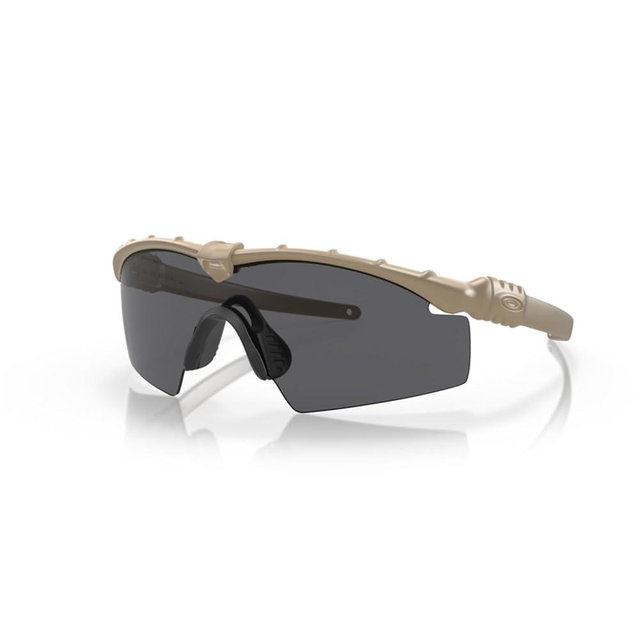 OAKLEY OO9146 Si Ballistic M Frame 3.0 Shield Sunglasses For Men+ Bundle Accessory Leash Kit, Microfiber Pouch
