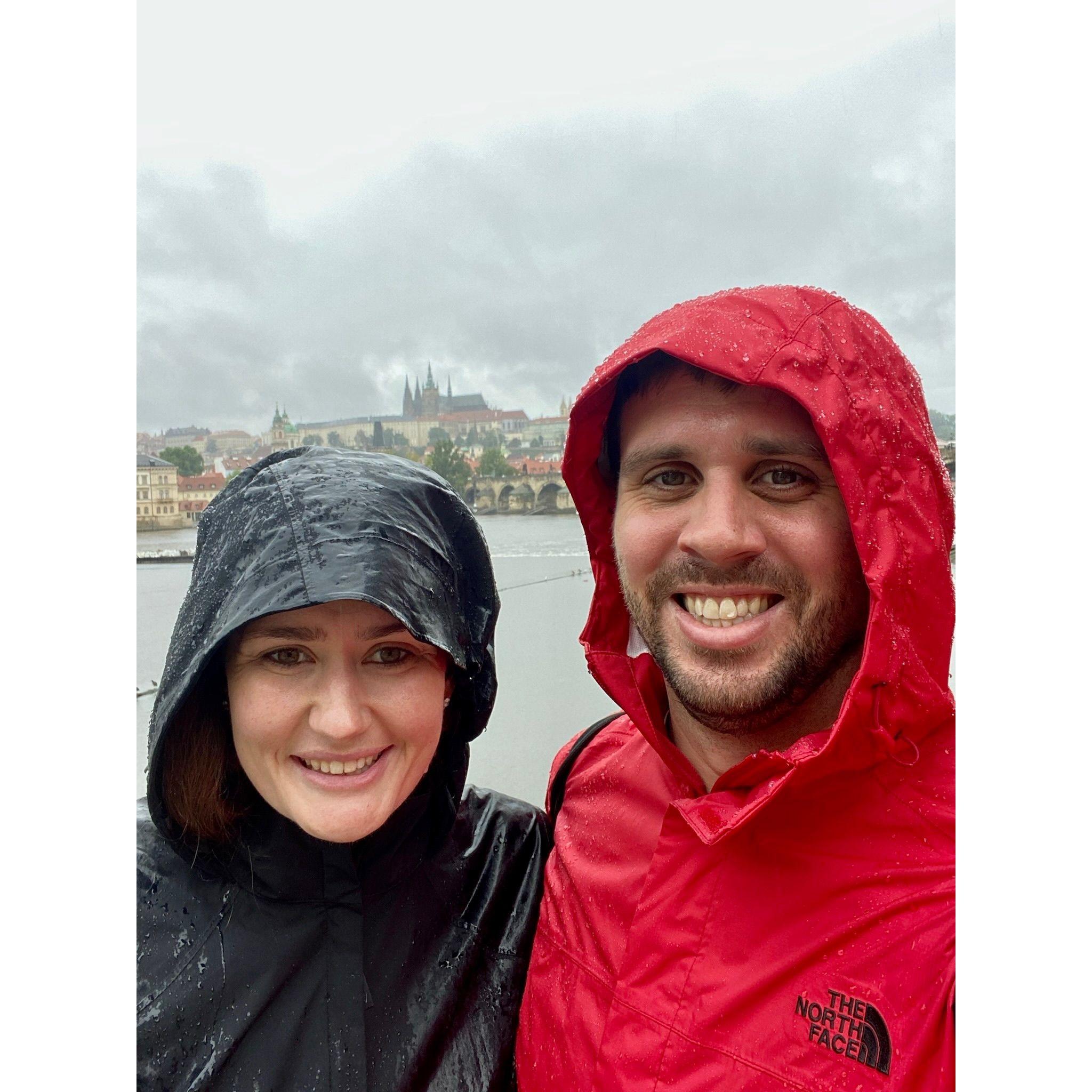 Rainy day in Prague