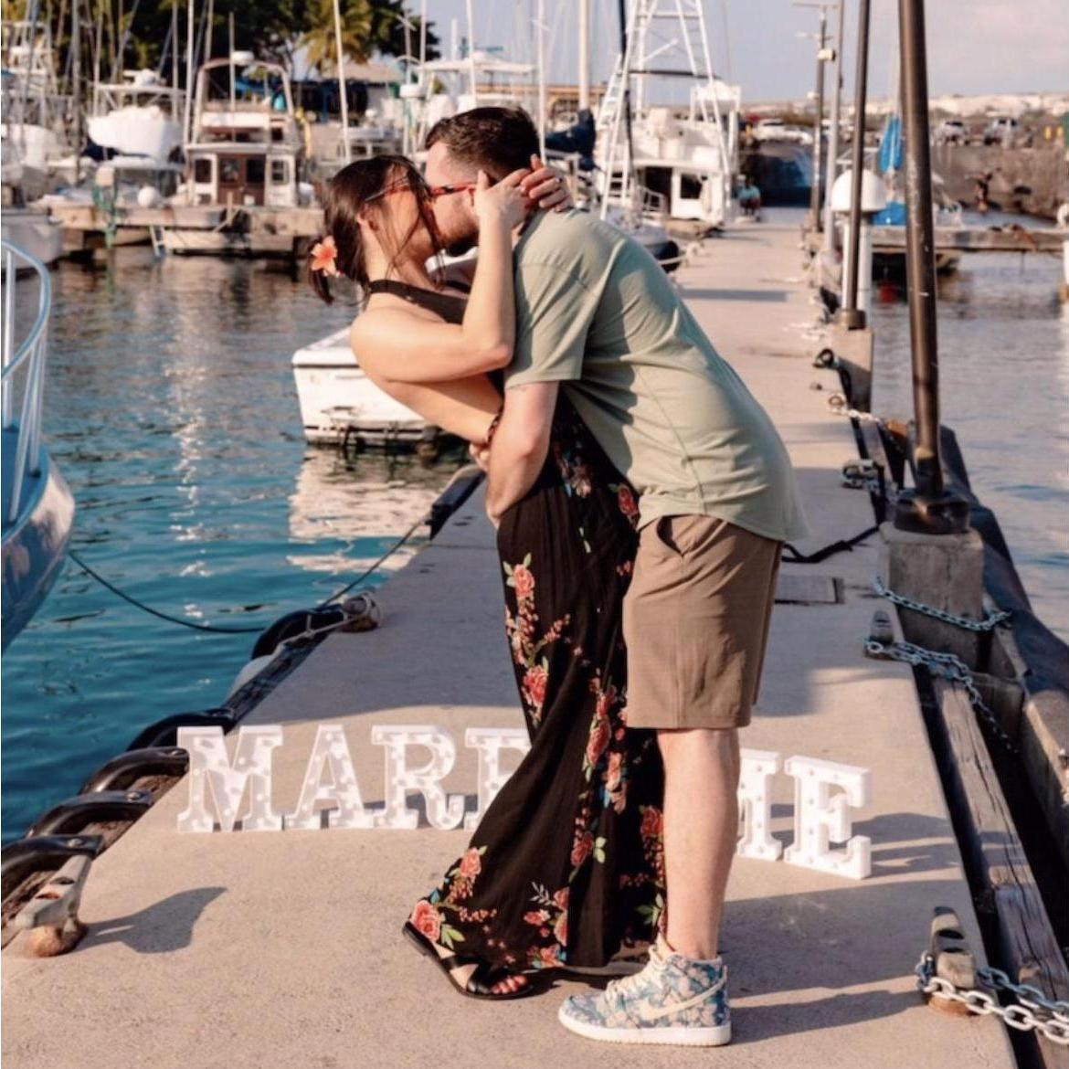 a perfect Kona proposal