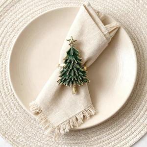 Christmas Tree Napkin Rings (4-Set Pack)