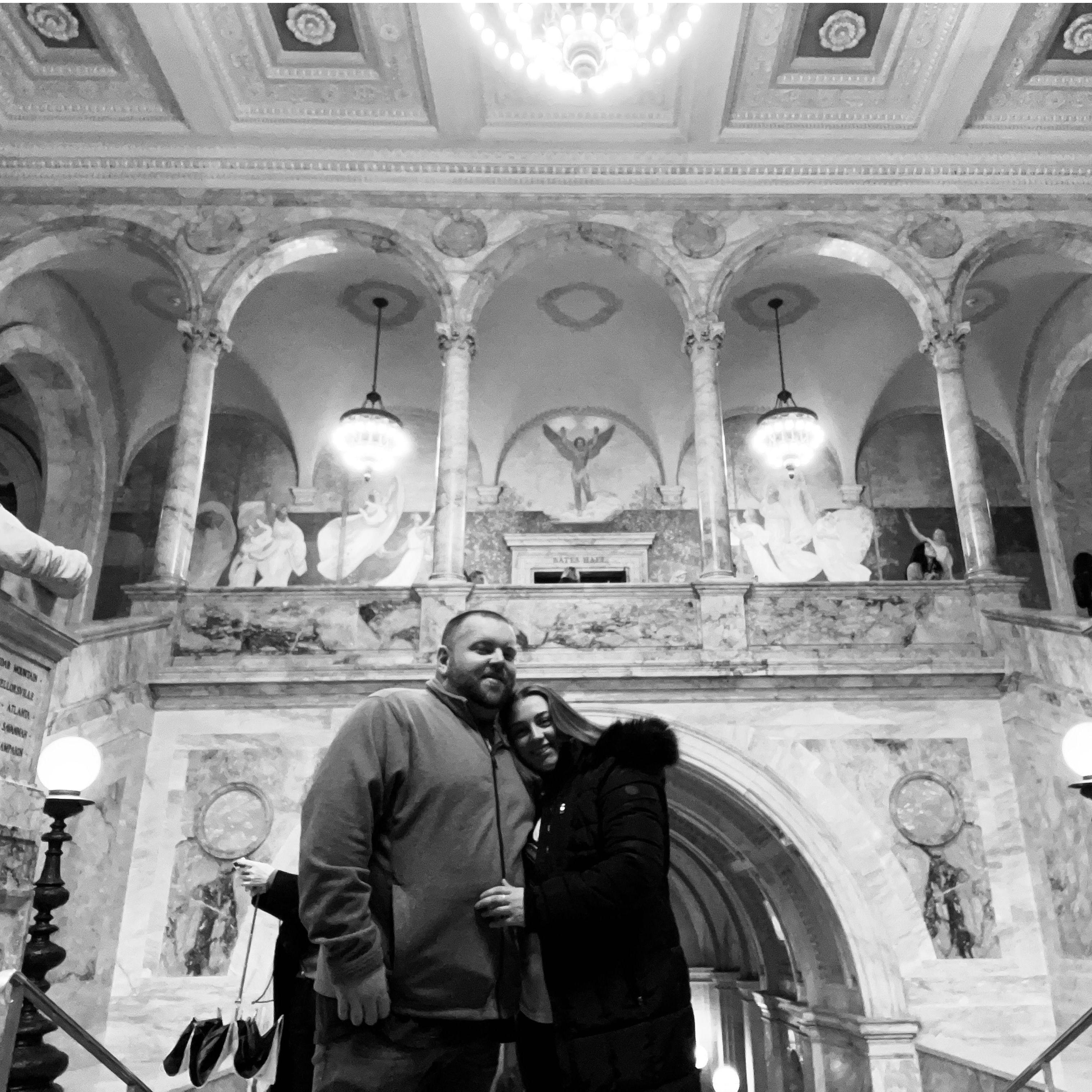 Rainy Day Boston Library is one of our favorite memories