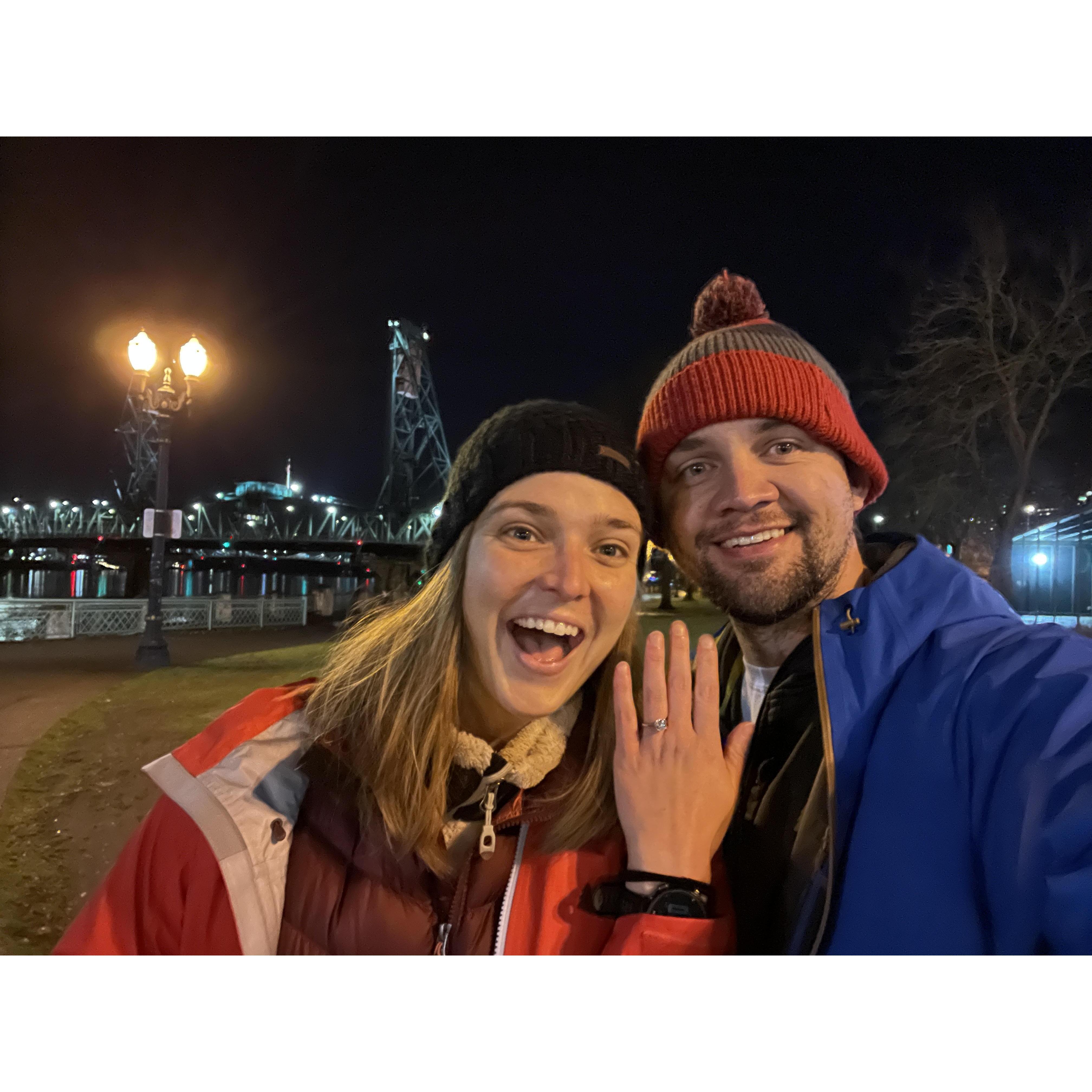 Portland Riverfront, December 2020