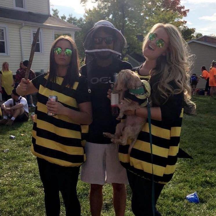 Halloween in Dayton with Kacey.