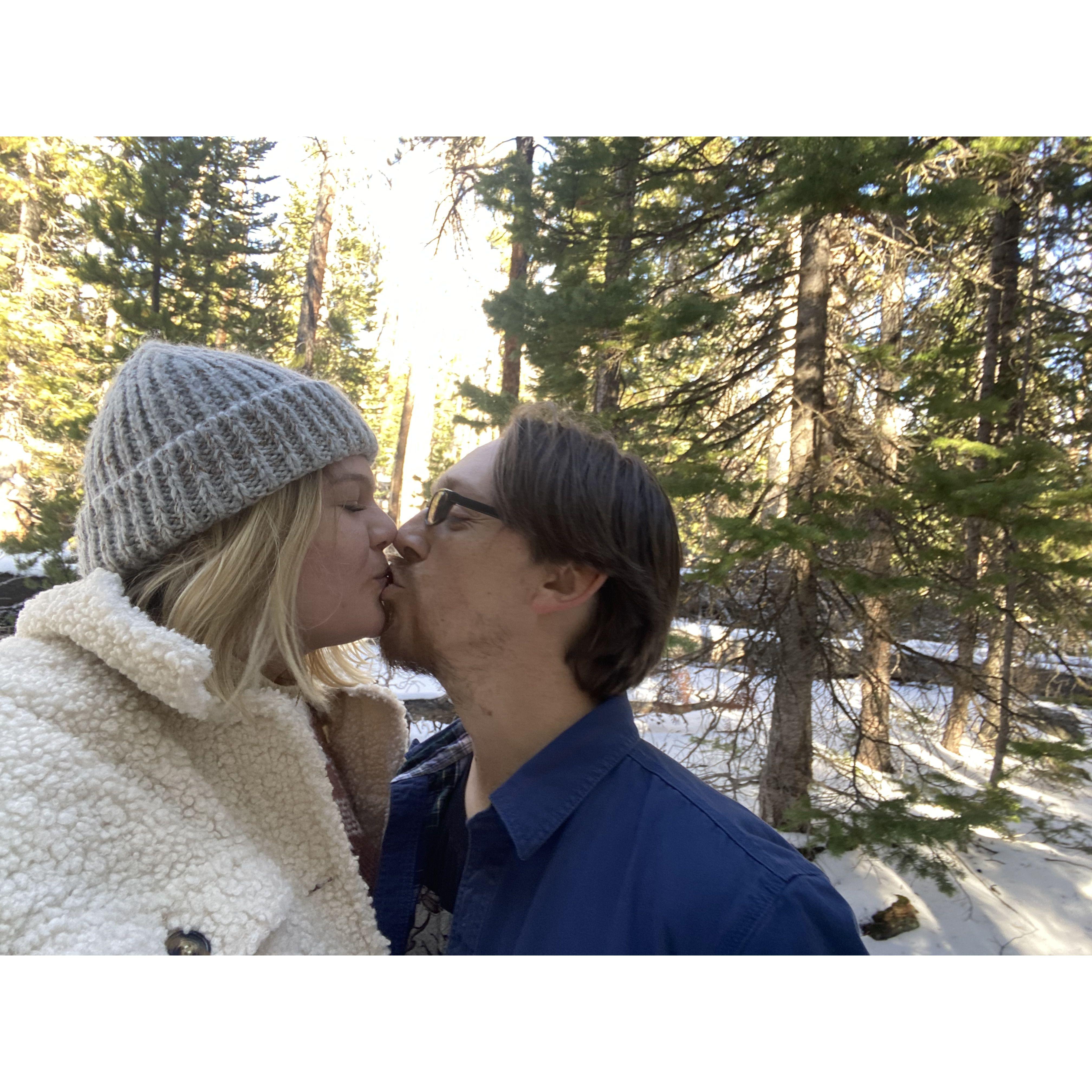 First trip of many together - Estes Park, CO, 2022 - we were just lil babies