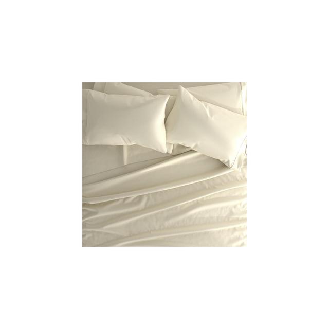 Solid 6 Piece Sheet Set - Ultra Soft, Easy Care - Becky Cameron, Ivory, King