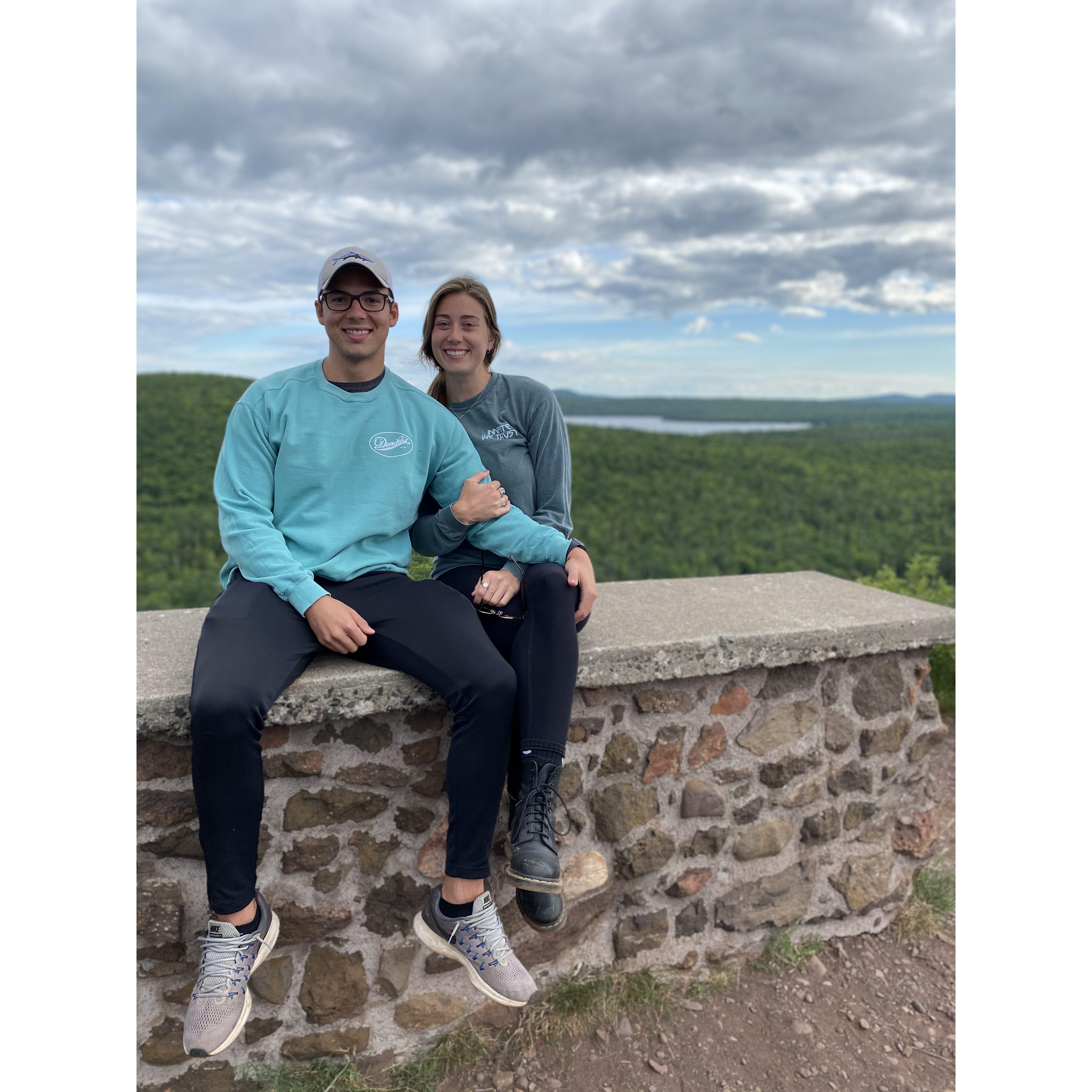 Jake's first upper peninsula trip!